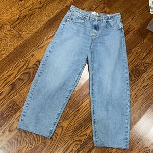 Frame Denim Light Blue Boyfriend Jeans